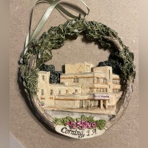 Corning IA Hospital Ornament - 2003. Mercy Hospital